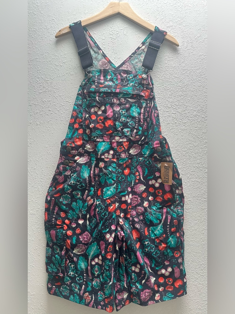 NWT Duluth Trading Women’s Heirloom Gardening Short Overalls
